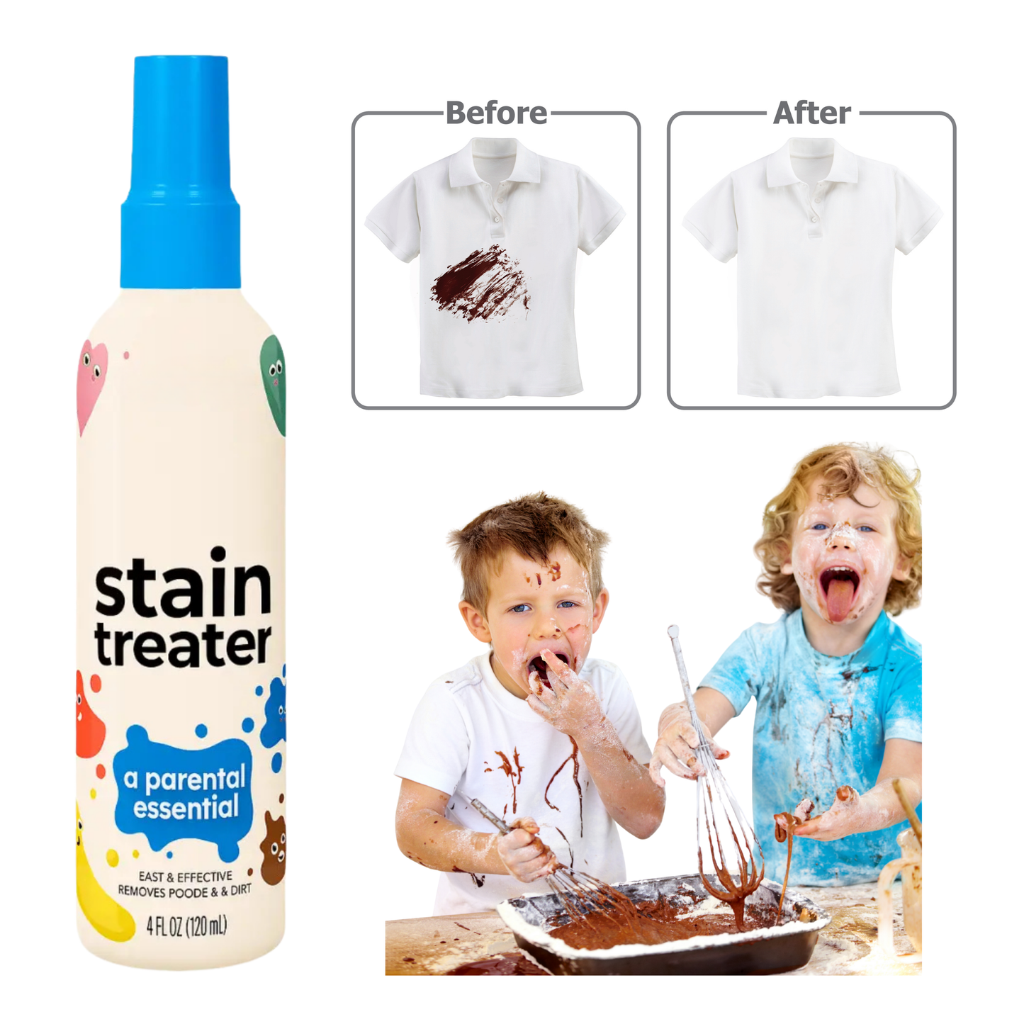 Krachtige Vlekkenverwijderaar Spray